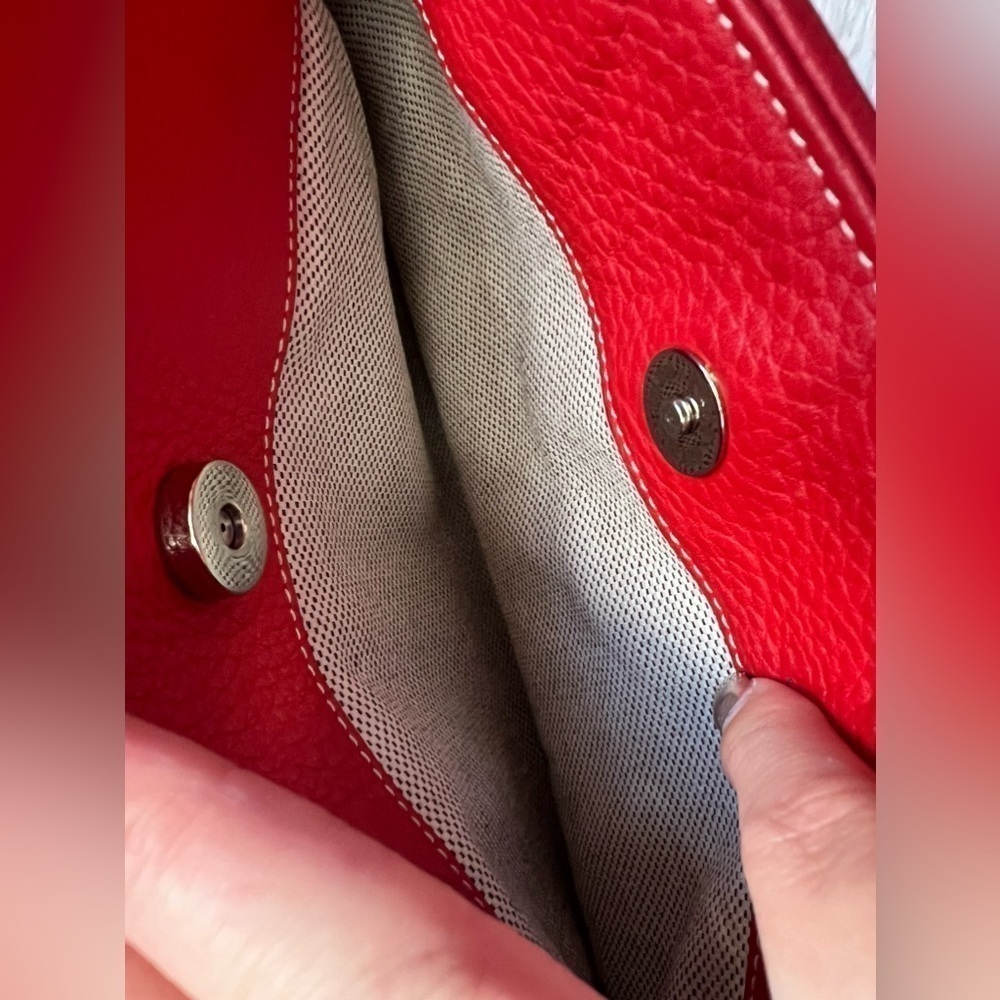 ❤️ Vintage Red Dooney and Bourke All Weather Purse Bag ❤️ - Picture 10 of 16